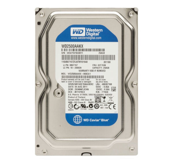 DISCO DURO 250GB SATA WESTERN DIGITAL