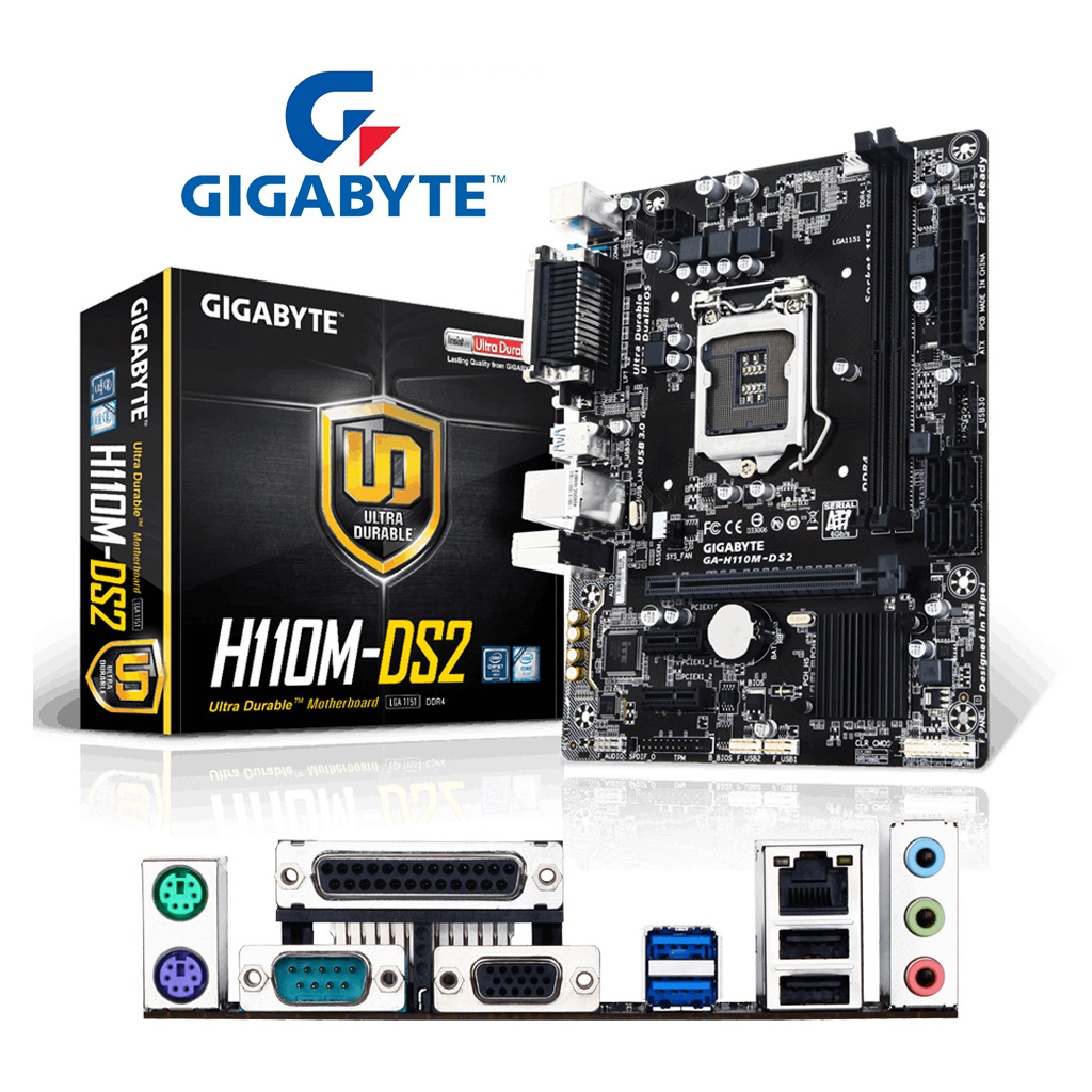 Материнская плата gigabyte h110