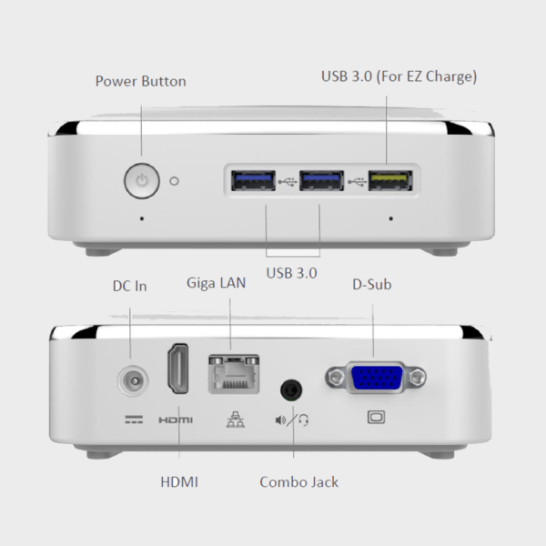 MINI PC LIVA X2 CELN3050/2GB/32GB/WIN10 - Imagen 4