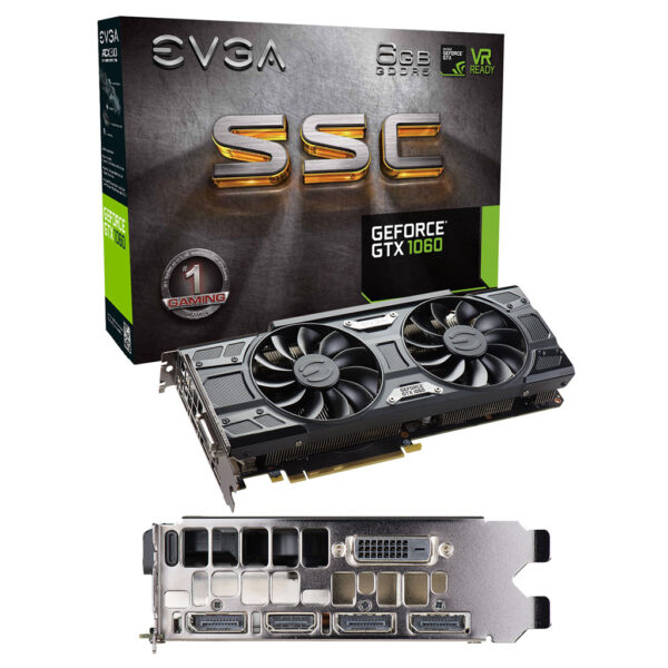 TARJETA DE VIDEO 6GB GTX-1060 EVGA