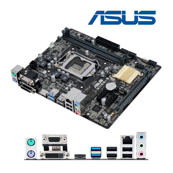 MOTHERBOARD ASUS H110M-R BULK 1151 DDR4