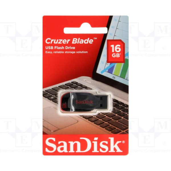 USB SANDISK 16GB 2.0 SDCZ50-016G-B35 - Imagen 3