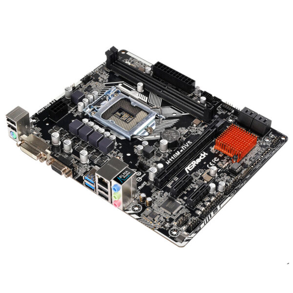 MOTHER BOARD ASROCK H110M-DVS 1151 DDR4 - Imagen 3