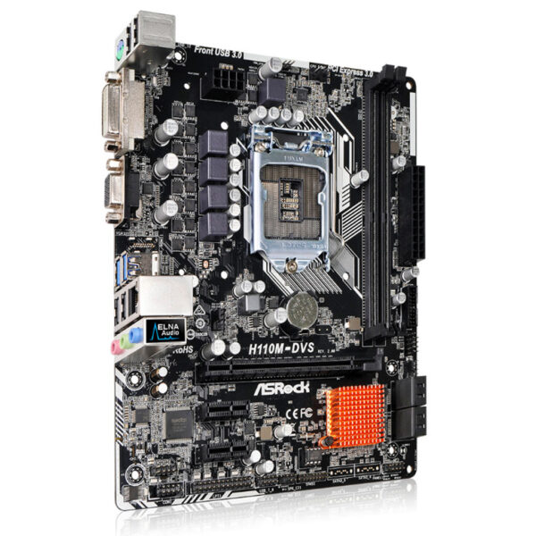 MOTHER BOARD ASROCK H110M-DVS 1151 DDR4 - Imagen 4