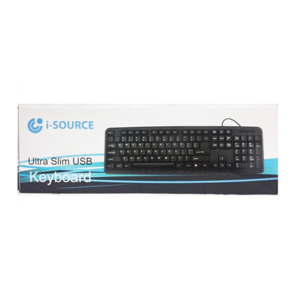 TECLADO ULTRA SLIM USB I-SOURCE - Imagen 2