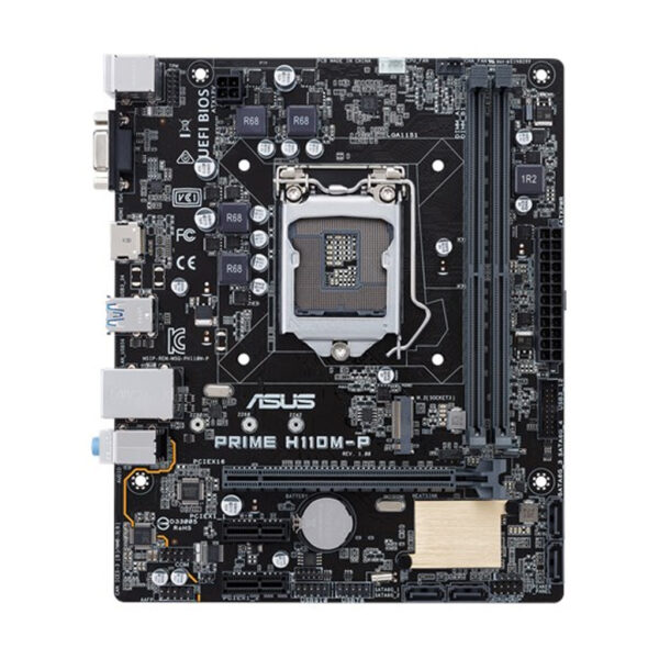 MOTHERBOARD ASUS H110M-P 1151 DDR4 - Imagen 3