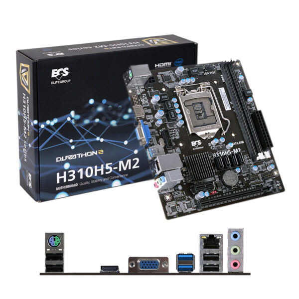 MOTHERBOARD ECS H310CH5-M2 1151 DDR4