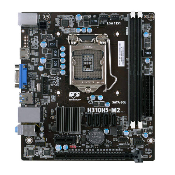 MOTHERBOARD ECS H310CH5-M2 1151 DDR4 - Imagen 2