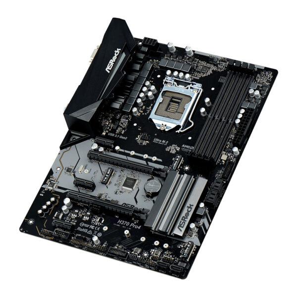 MOTHERBOARD ASROCK H370PRO4 LGA1151 DDR4 - Imagen 3