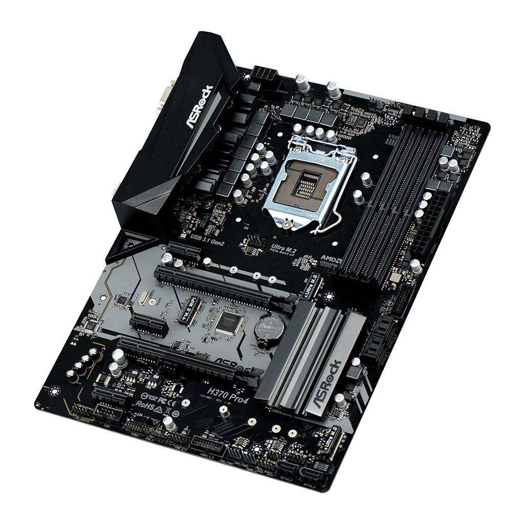 Asrock h370 pro4 настройка режимов pci e