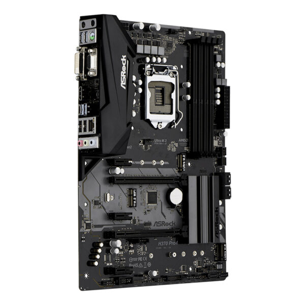 MOTHERBOARD ASROCK H370PRO4 LGA1151 DDR4 - Imagen 4