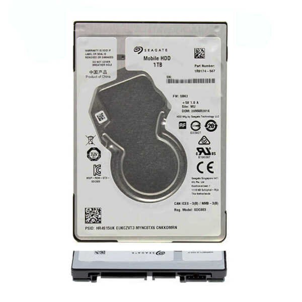 DISCO DURO SEAGATE 1TB 2.5" 7200RPM BULK