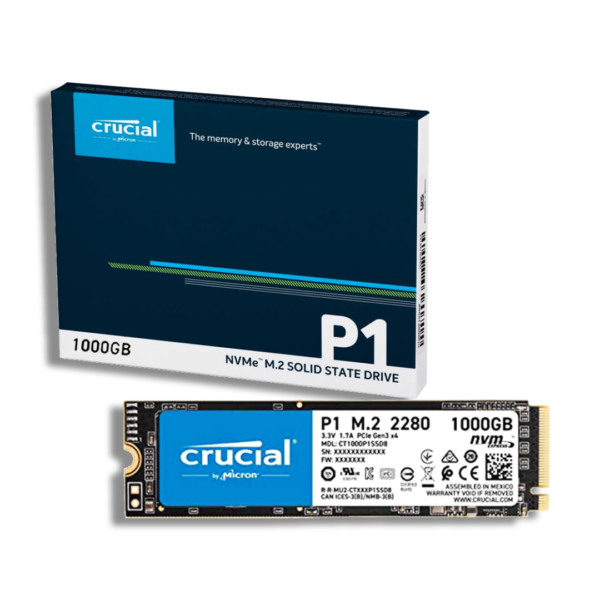 UNIDAD SSD M.2 1TB NVMe CRUCIAL - Imagen 2