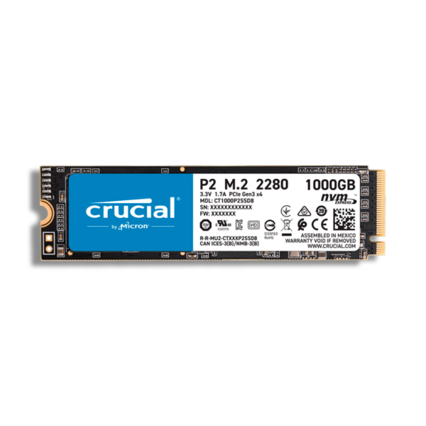 UNIDAD SSD M.2 1TB NVMe CRUCIAL