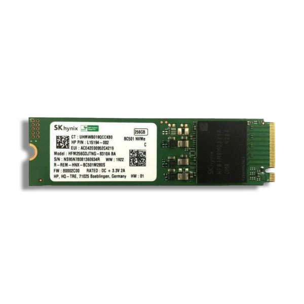 UNIDAD SSD M.2 PCIe 256GB 2280 SKHYNIX BULK