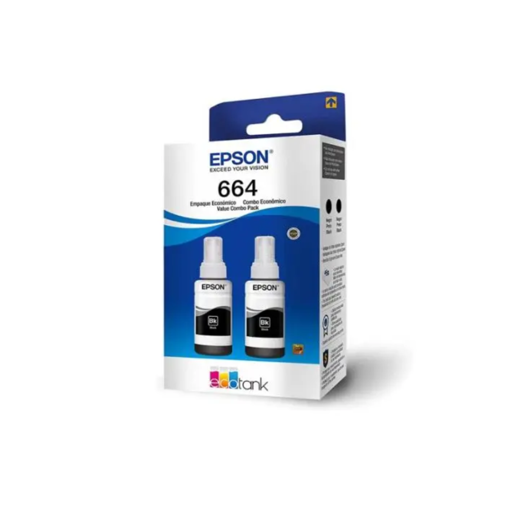 Computadoras Guatemala Soluciones 360 Tinta Epson T664120 Negro Duo Pack Computadoras 1427